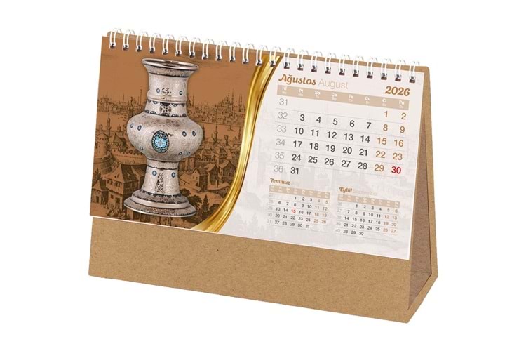 Osmanlı Masa Takvimi - AMT-02-KRFT