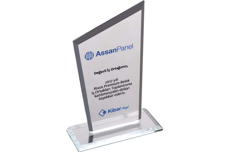 Kristal Plaket - EKT-310-ŞF