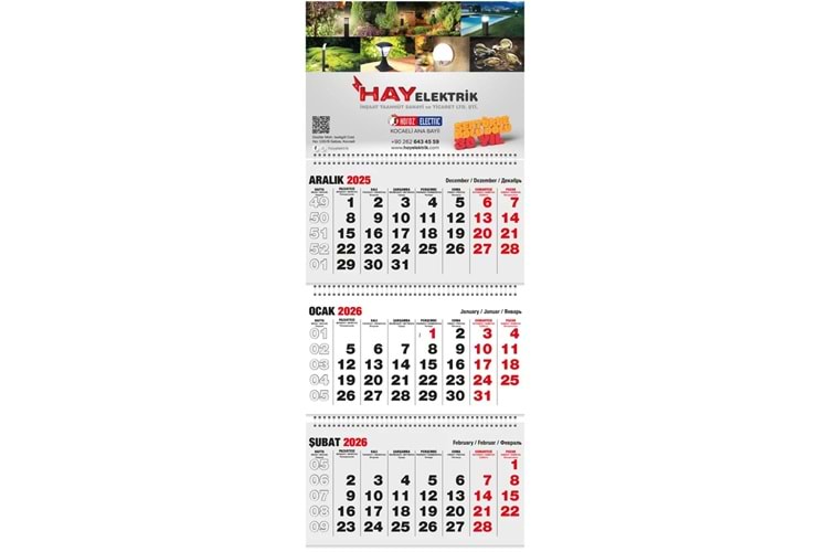 Klasik Gemici Takvim - GMC-09