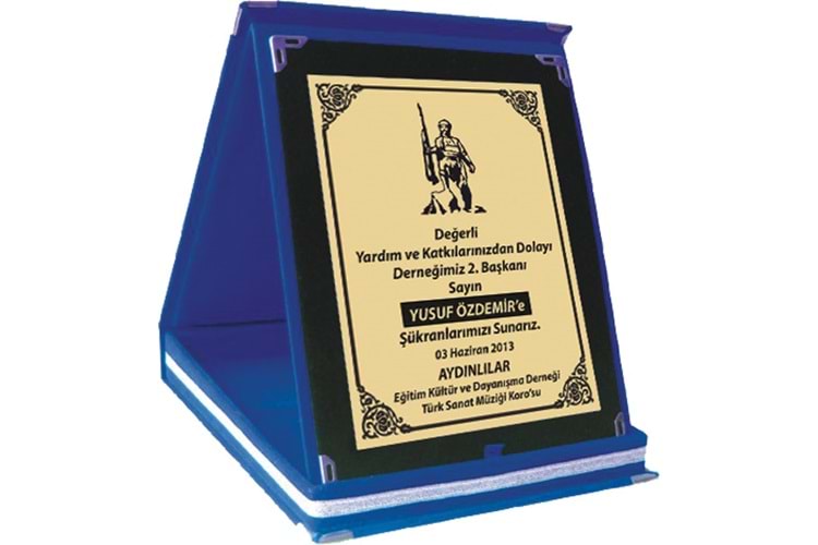 Albüm Plaket - AP-01L-9X12