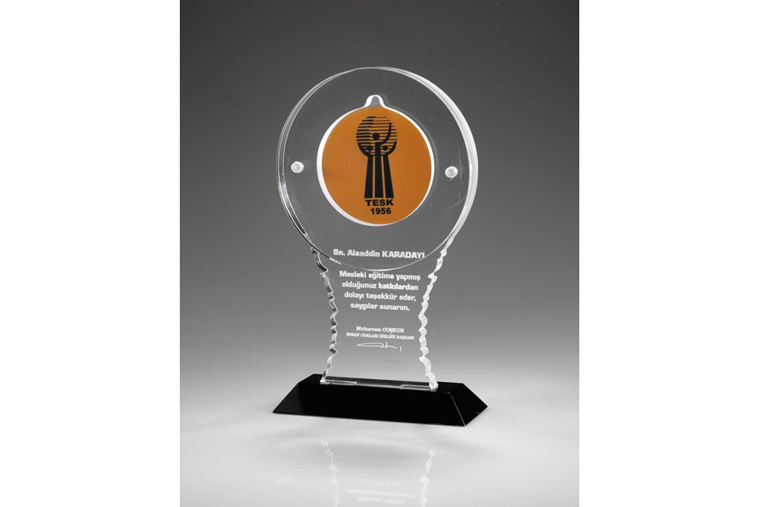 Kristal Plaket - AY-3421