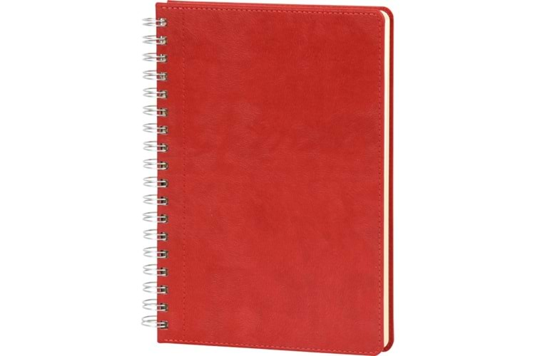 Spiralli Tarihsiz Defter - Bağcılar-17x24-K