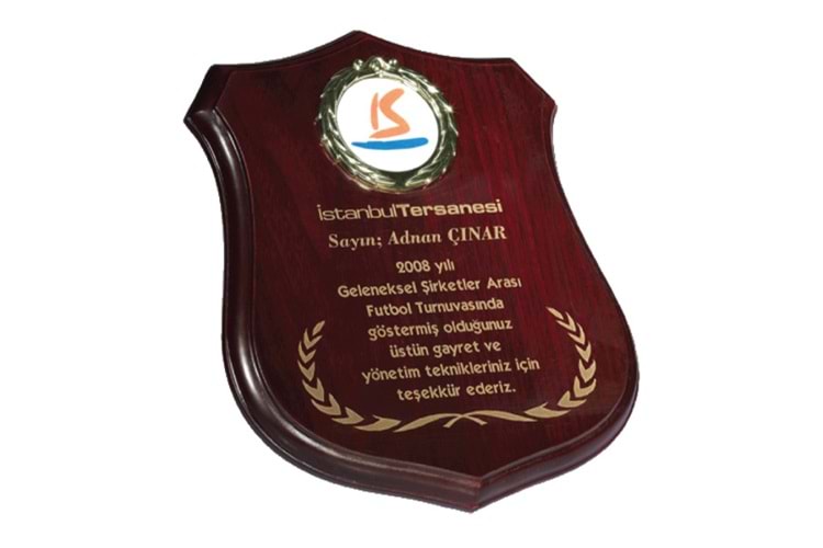 Ahşap Plaket - BK-76