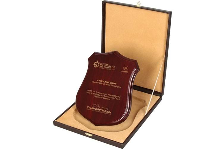 Ahşap Plaket - DAP-75