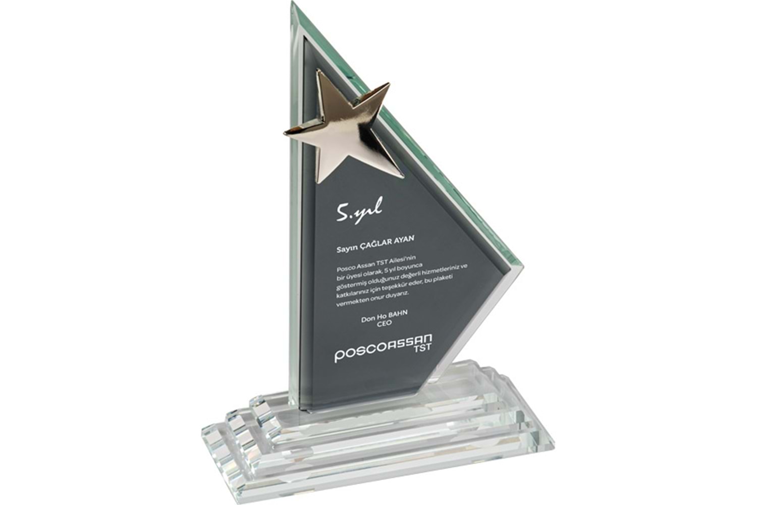 Kristal Plaket - EKT-660