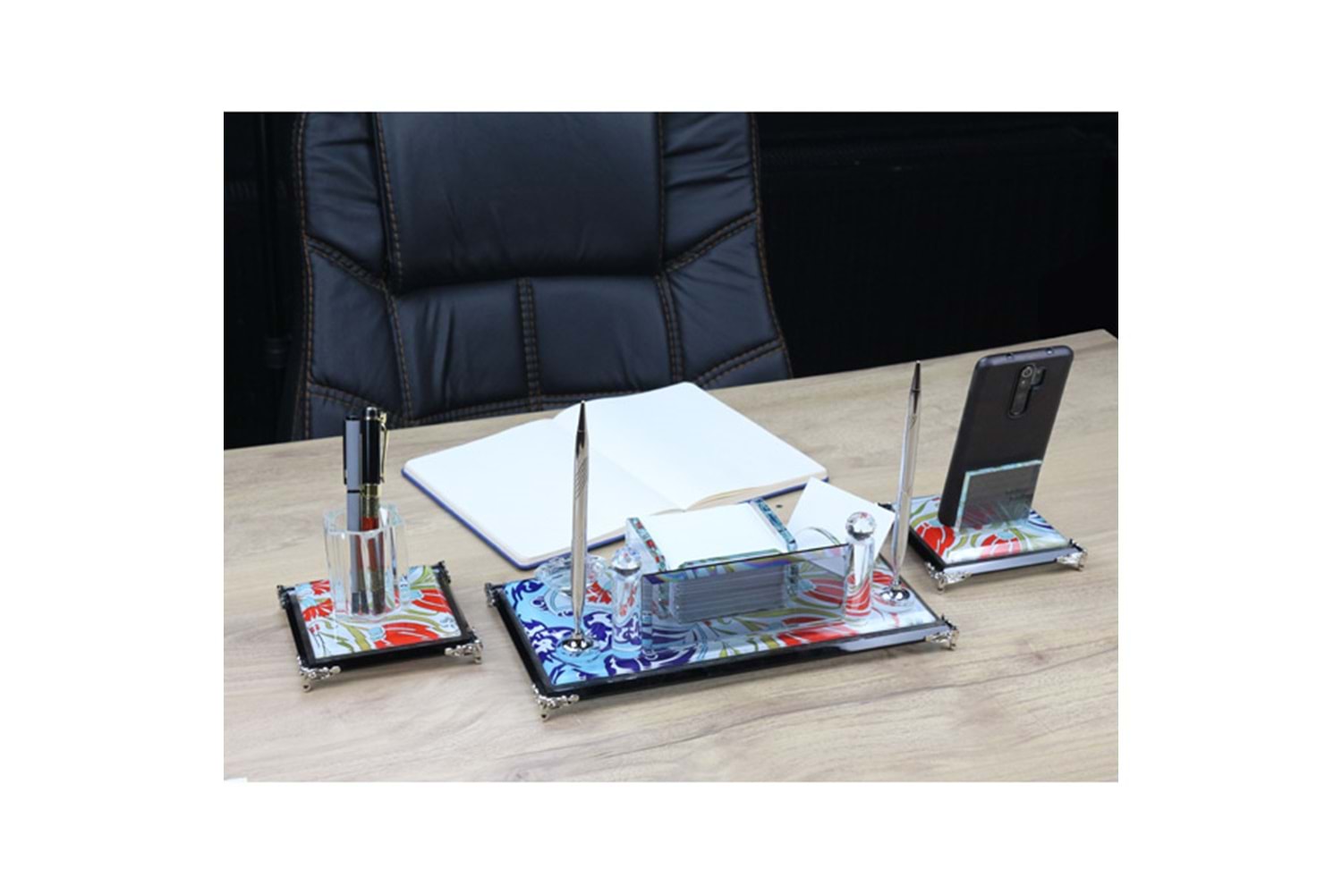3lü Kristal Masa Seti - KM-300