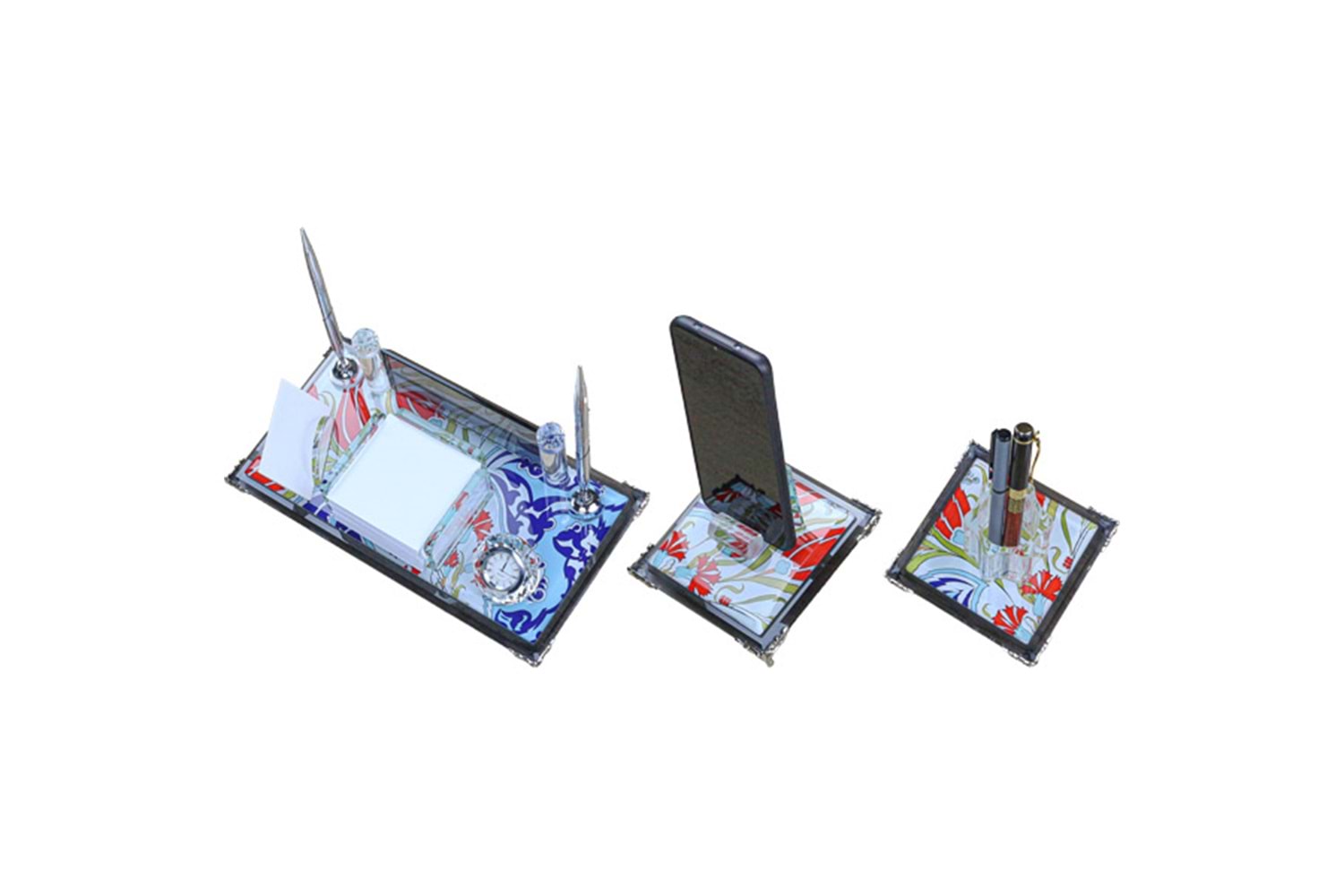 3lü Kristal Masa Seti - KM-300