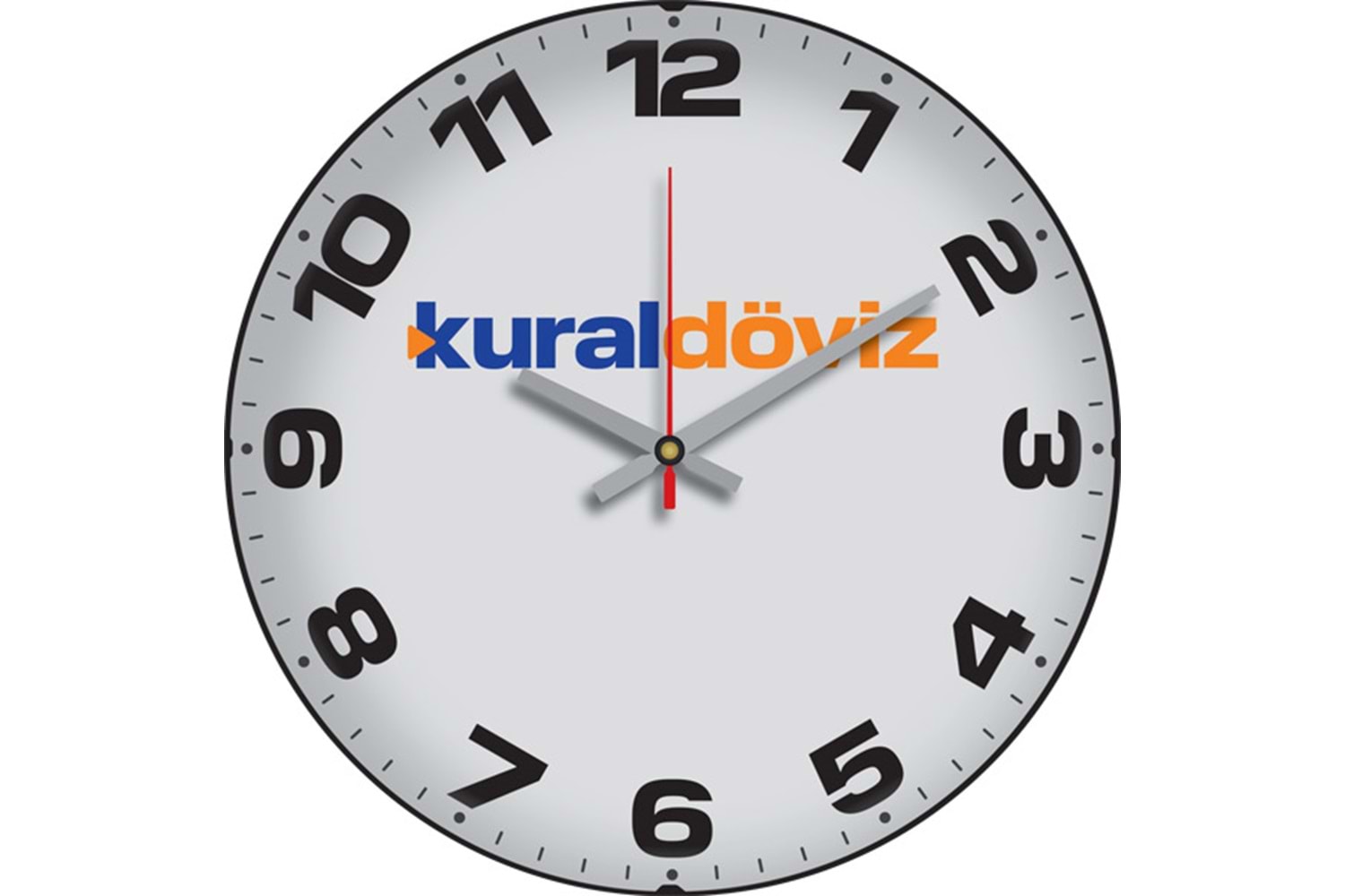 Bombe Cam Duvar Saati - V30-530-B