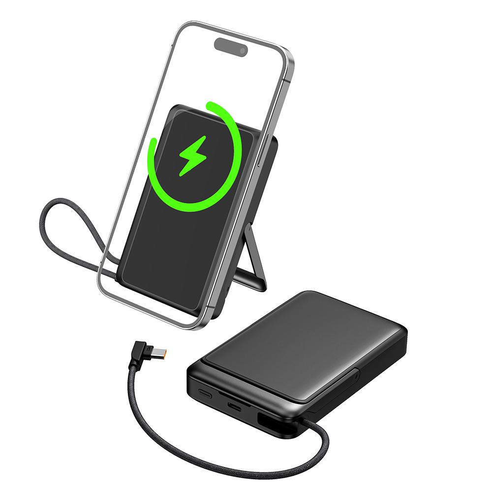 Powerbank 10000 mAh ( Işıklı Magsafe & 22.5w Hızlı Şarj )