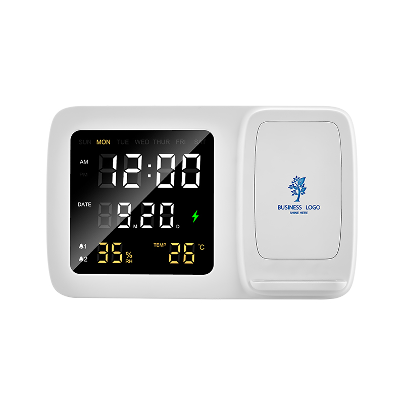 Wireless Şarj Cihazı & Dijital Saat