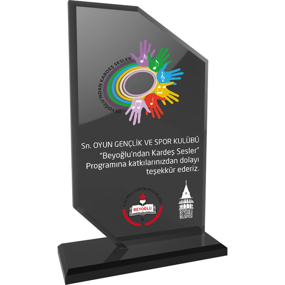  Kristal Plaket