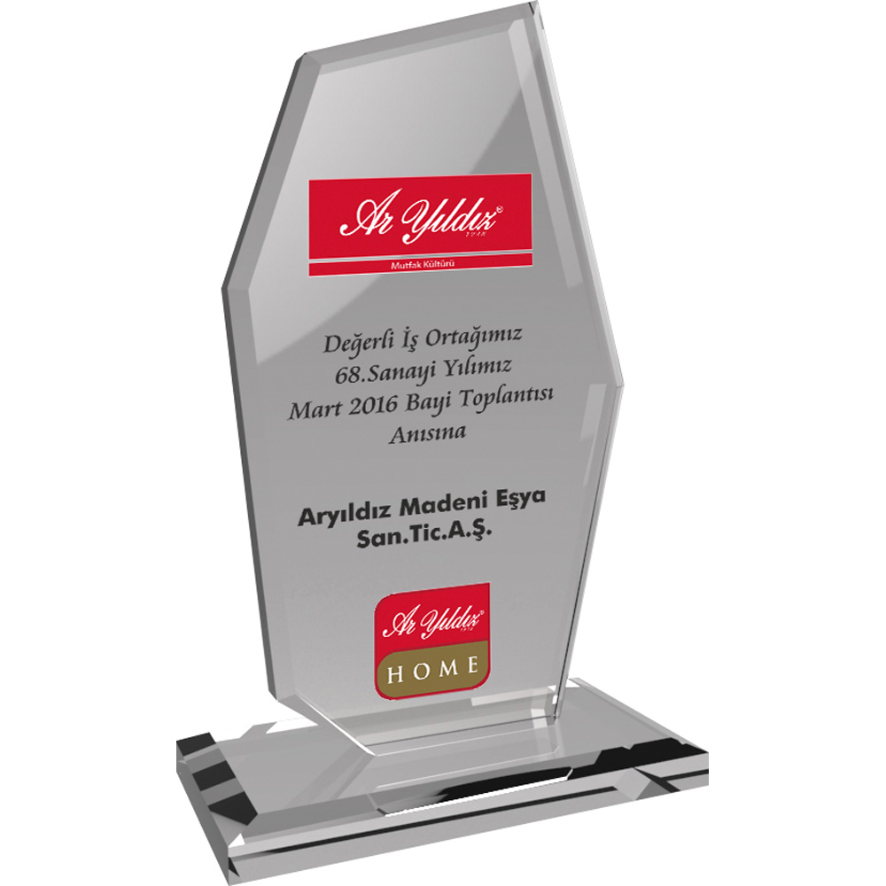  Kristal Plaket